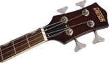 Gretsch Streamliner Jet Club Bass Single-Cut, Laurel Fingerboard, Havana Burst