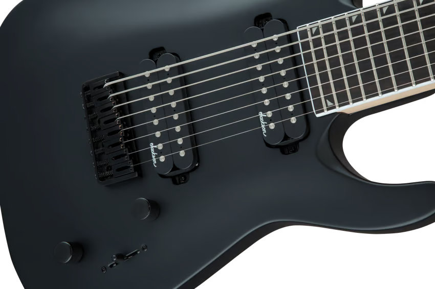 Jackson Dinky Arch Top JS32-8 DKA HT, Amaranth Fingerboard, Satin Black