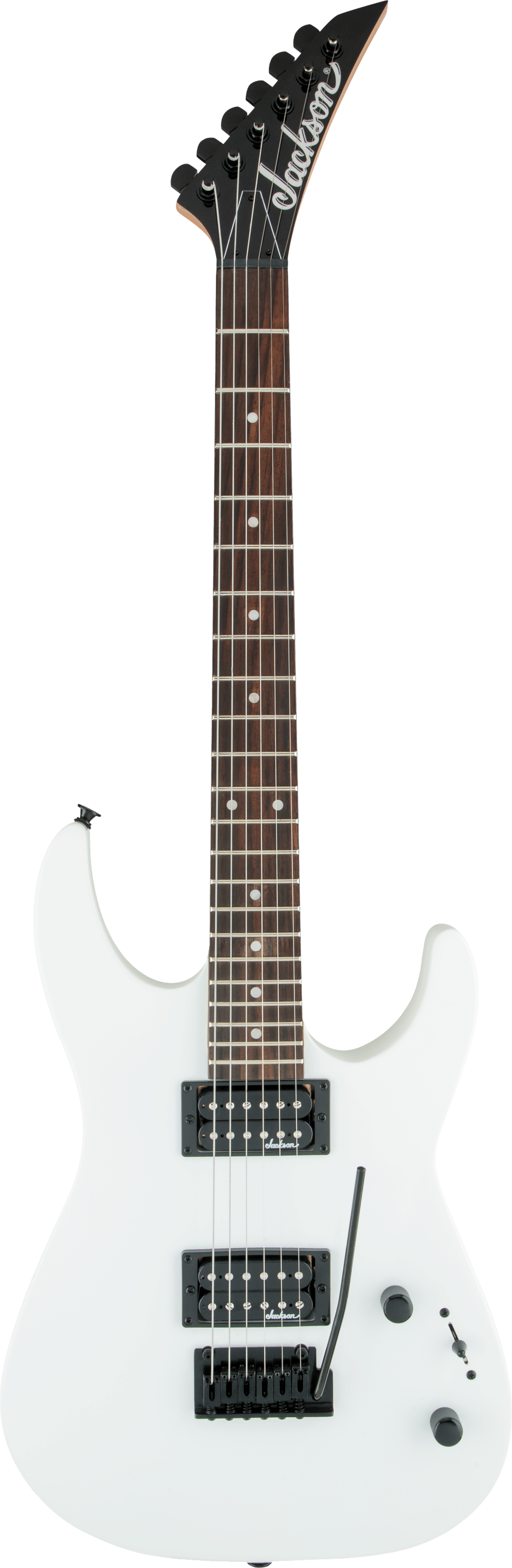 Jackson JS Series Dinky JS11 Amaranth Fingerboard Snow White