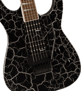 Jackson X Series Soloist SLX DX, Laurel Fingerboard, Silver Mercury Crackle
