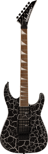 Jackson X Series Soloist SLX DX, Laurel Fingerboard, Silver Mercury Crackle