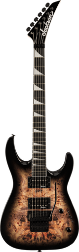 Jackson Dinky JS32 DKAP, Amaranth Fingerboard, Transparent Black Burst