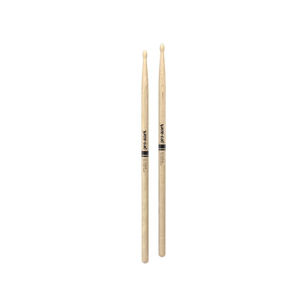 ProMark Classic Attack 5A Shira Kashi Oak Drumstick, Oval Wood Tip