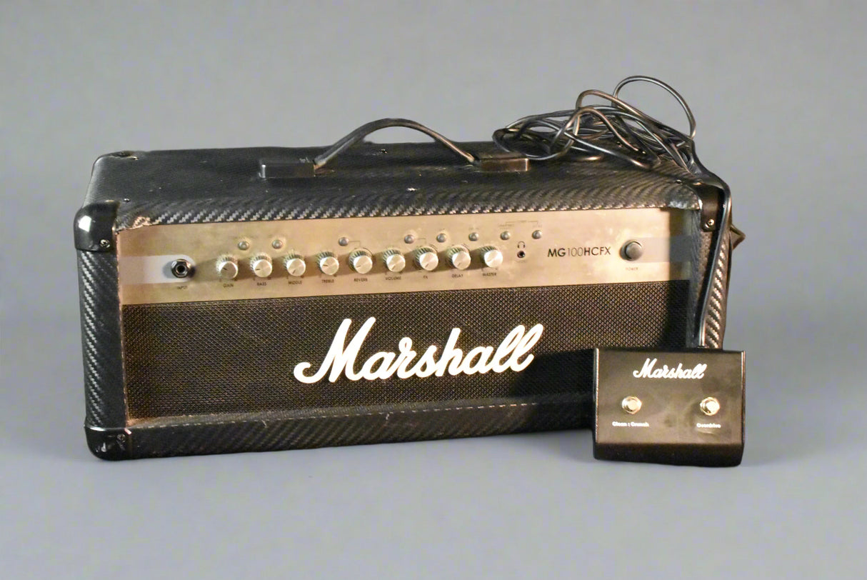 Used Marshall MG100HCFX 100-watt 4-channel Head 010324