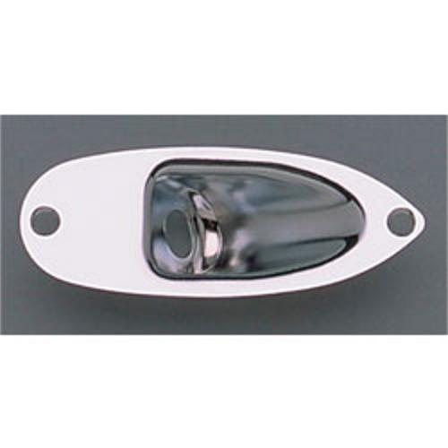 ALL PARTS Jack plate for Stratocaster (Chrome)