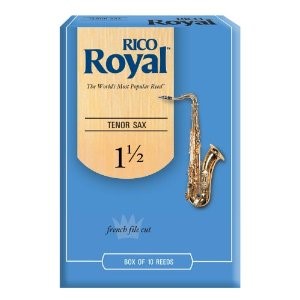 D'Addario Rico Royal Tenor Saxophone 1.5 Reeds 10-Pack