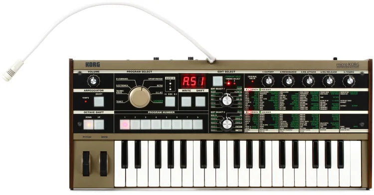 Korg MicroKorg 37-key Synthesizer with Vocoder