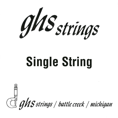 GHS Strings B30 Phosphor Bronze Single Acoustic Guitar String, .030