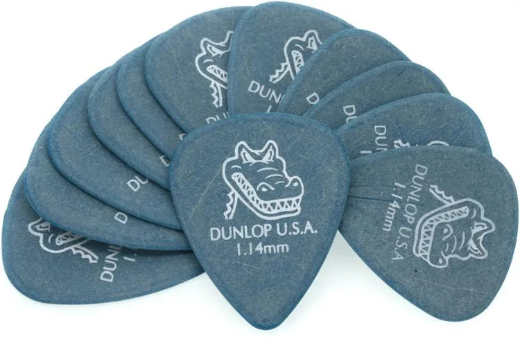 Dunlop Gator Grip Series 1.14mm Guitar Picks 12-Pack