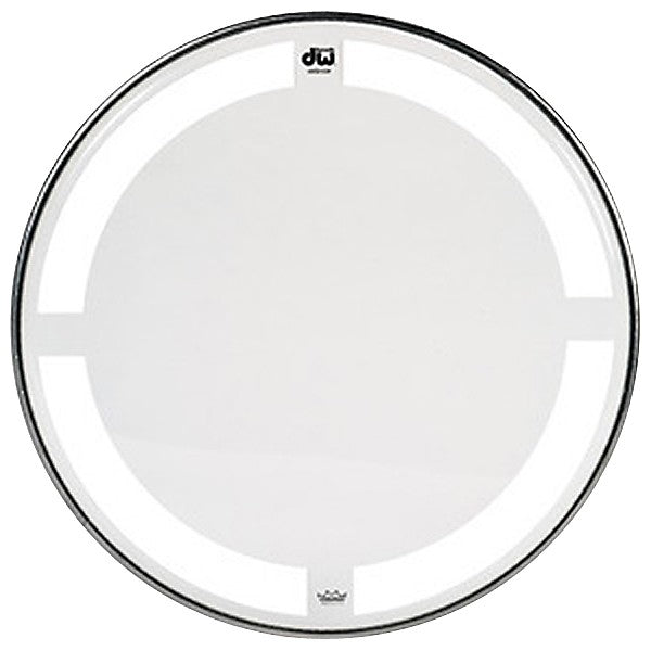 DW Coated/Clear Tom Batter Drumhead 8"