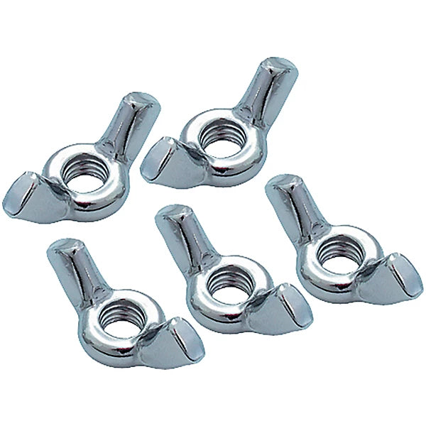 Gibraltar 8mm Wing Nuts 5-Pack