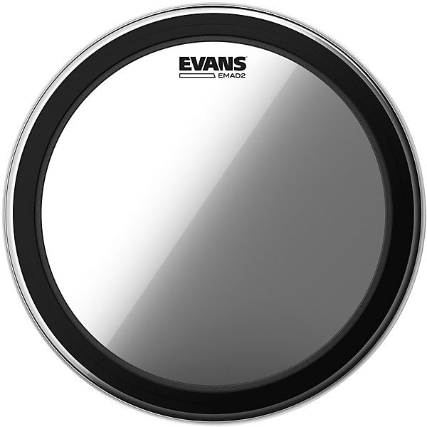 Evans EMAD 2 Clear Batter Bass Drum Head 22"
