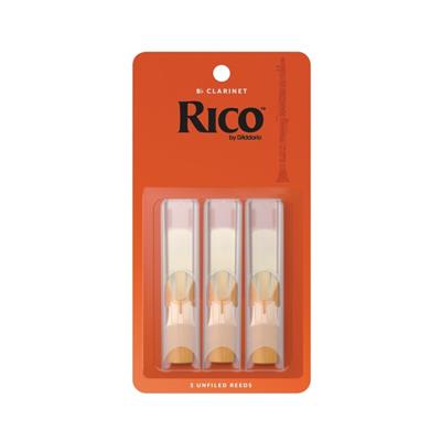 Rico RCA0315 Bb Clarinet 1.5 Reeds, 3 Pack