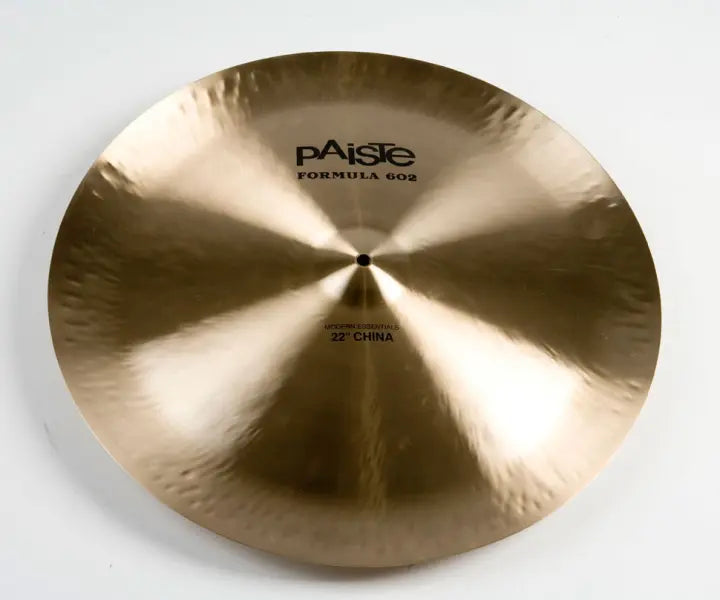 Paiste Formula 602 Modern Essentials Series 22 Inch China Cymbal with Integrated Bell Character