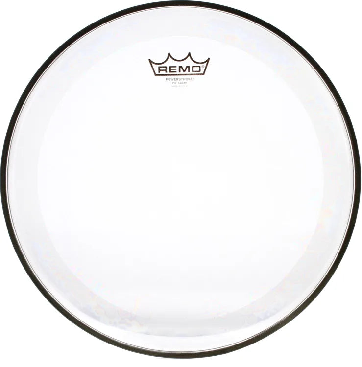 Remo Powerstroke 4, Clear, 14" Diameter