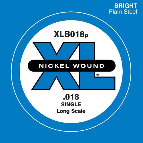 D'Addario XL Long Scale Nickel Wound .018 Electric Bass String