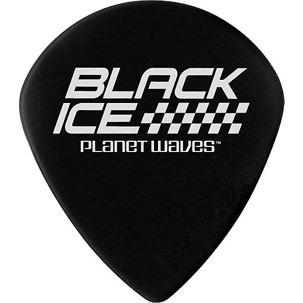 D'Addario 10 Small Guitar Picks Heavy Black Ice