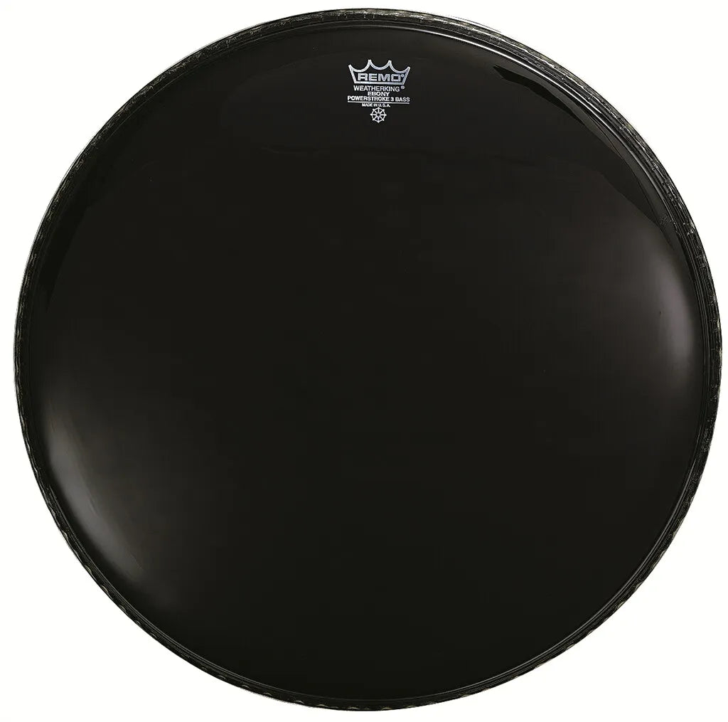 Remo Powerstroke 3 Ebony 20" Bass Drum Head