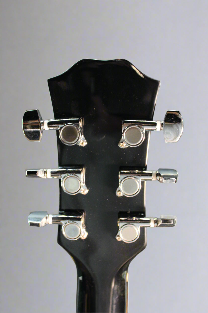 Used Eastwood Tuxedo Airline Hollowbody Guitar Black (AVAIL 021025)