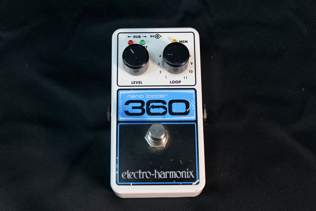 Used Electro Harmonix Nano Looper 360 Pedal (AVAIL 021025)