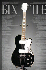 Used Eastwood Tuxedo Airline Hollowbody Guitar Black (AVAIL 021025)