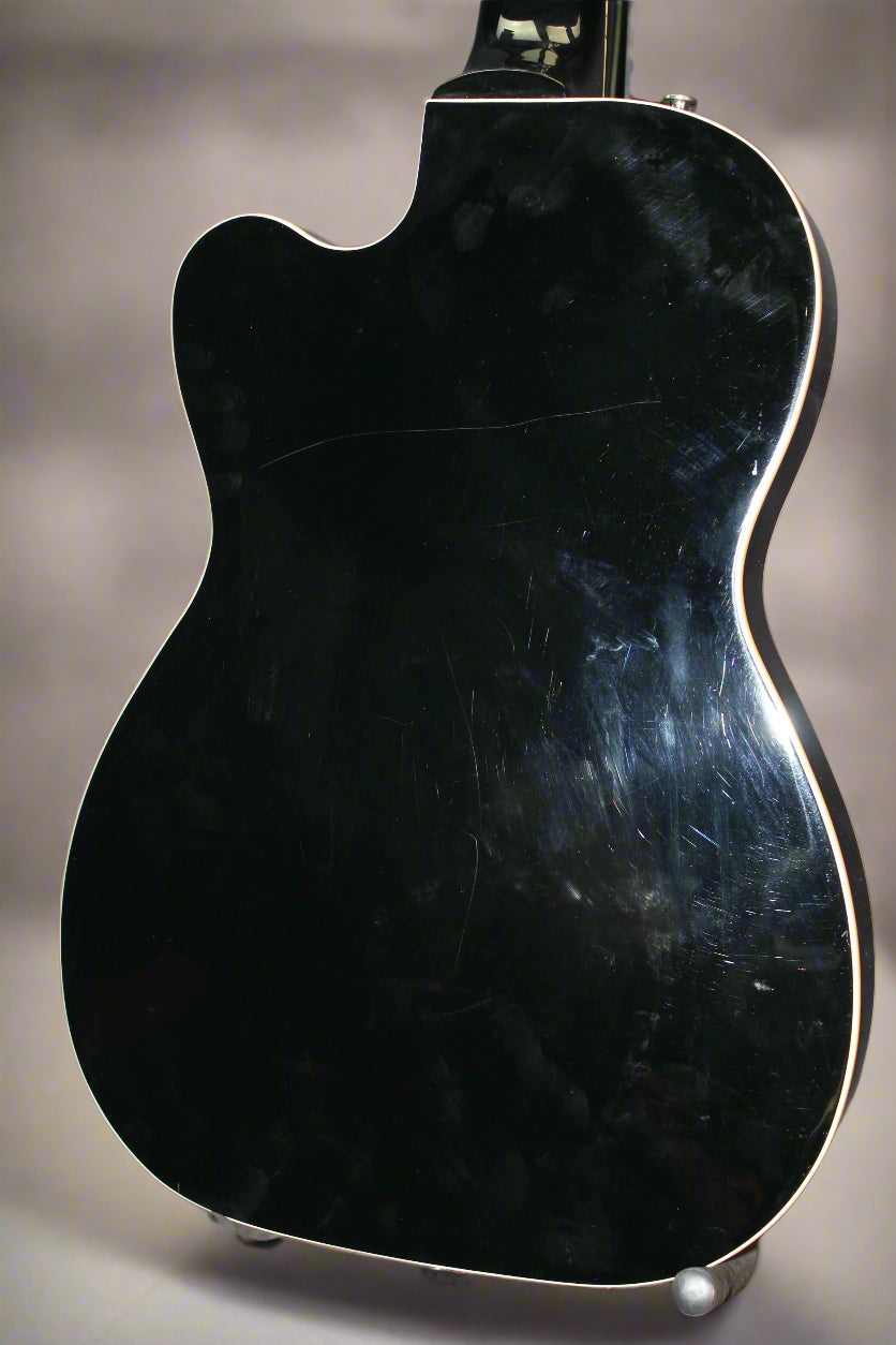Used Eastwood Tuxedo Airline Hollowbody Guitar Black (AVAIL 021025)