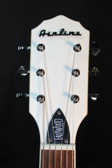 Used Eastwood Tuxedo Airline Hollowbody Guitar Black (AVAIL 021025)