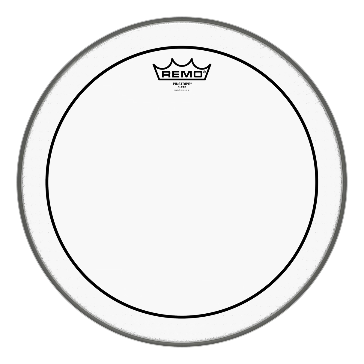 Remo Pinstripe Clear Bass Drumhead - 24"