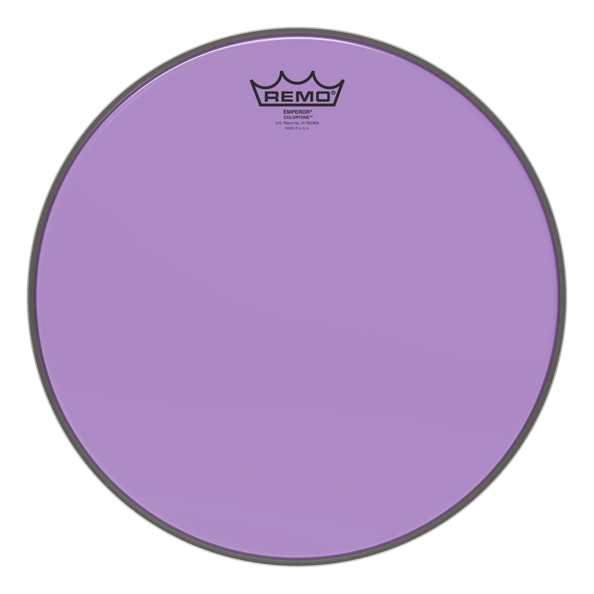 Remo Emperor Colortone Purple Drumhead 10"
