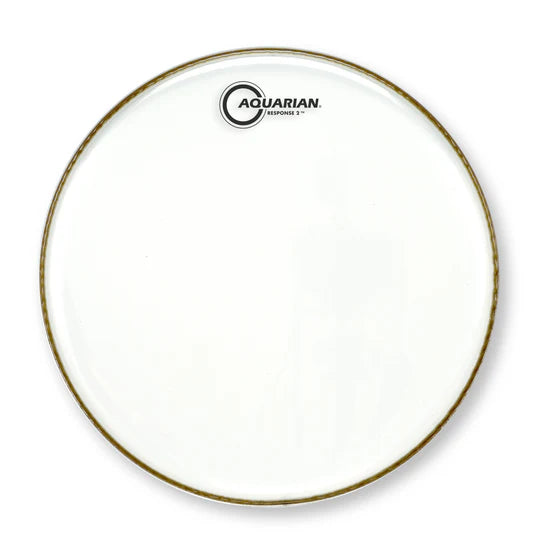 Aquarian 8" Response 2 Clear 7/7 Double Ply Drumhead