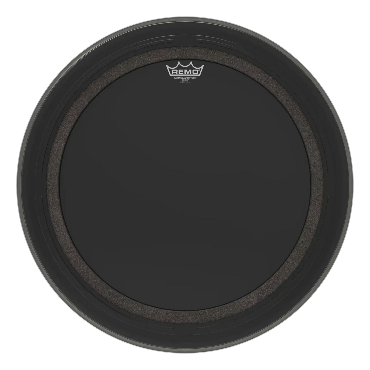 Remo Ambassador Ebony SMT - 16"