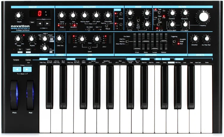 Novation Bass Station II Analog Synthesizer – Skip's Music