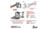 Pearl Eliminator Redline Chain Drive Double Pedal w/ Case