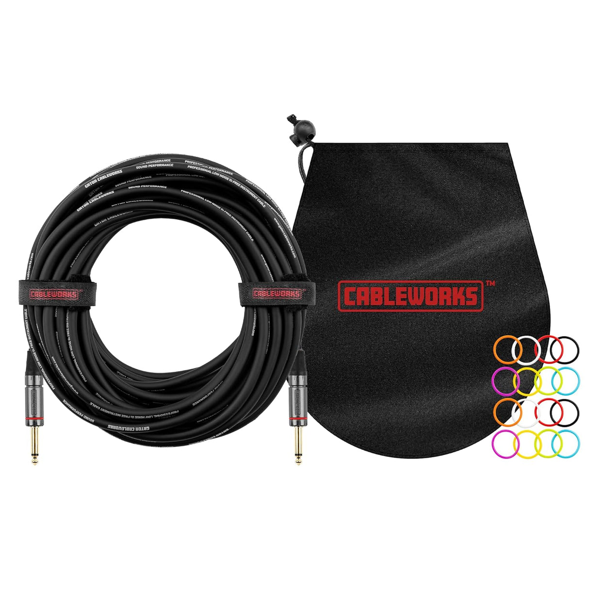 Gator 10 Foot Strt to Strt Instrument Cable - Headliner