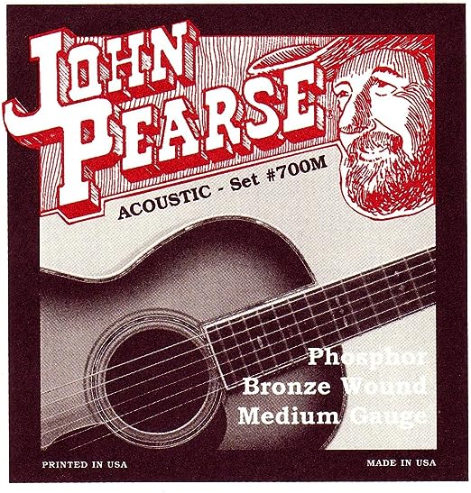 John Pearse 700M Phosphor Bronze Acoustic Guitar Strings