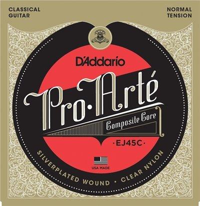 D'Addario EJ45C Normal Tension, Pro-Arté Composite Classical Guitar Strings