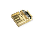 Snareweight Solid Brass #5 with Standard Leather Insert and Case