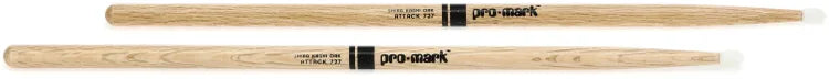 ProMark Classic Attack 727 Shira Kashi Oak Drumstick, Oval Nylon Tip