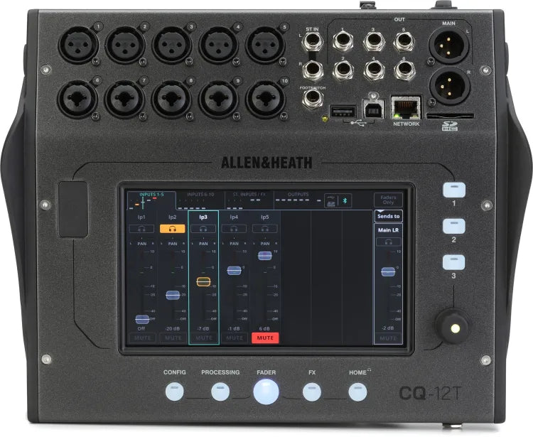 Allen & Heath CQ12T 12 Channel Digital Mixer