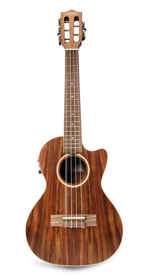 Lanikai Acacia Solid Top 5 String Tenor A/E Ukulele