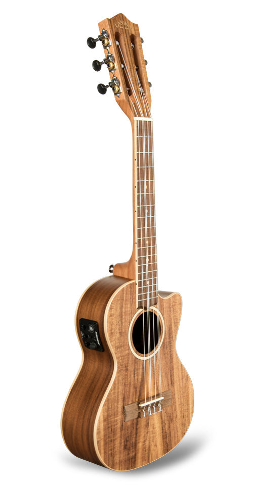Lanikai ACST-6CET Acacia Solid Top 6 String Tenor A/E Ukulele