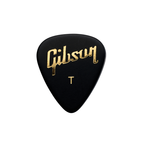 Gibson Standard Black Thin Picks , 12 Pack