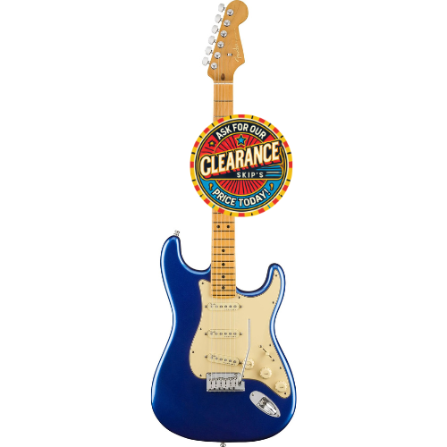 American Ultra Stratocaster HSS - Cobra Blue