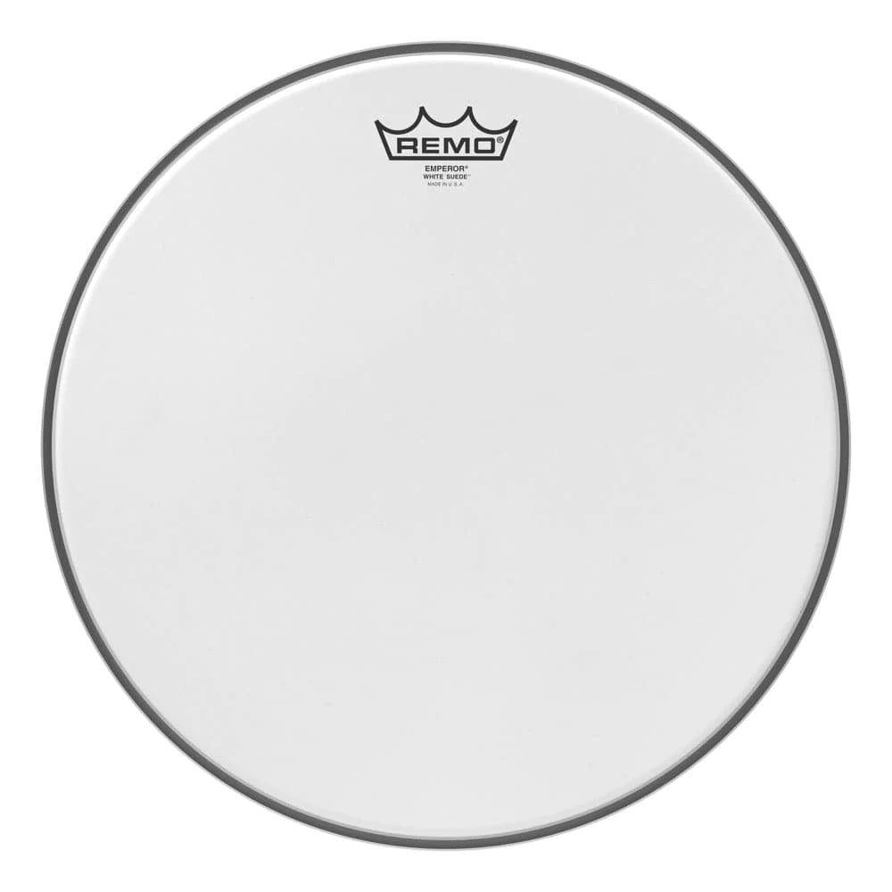 Remo White Suede Emperor 14" Drum Head