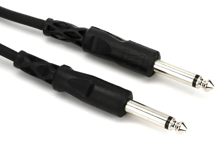 Hosa CPP-105 Interconnect Cable - 1/4-inch TS Male to 1/4-inch TS Male - 5 foot