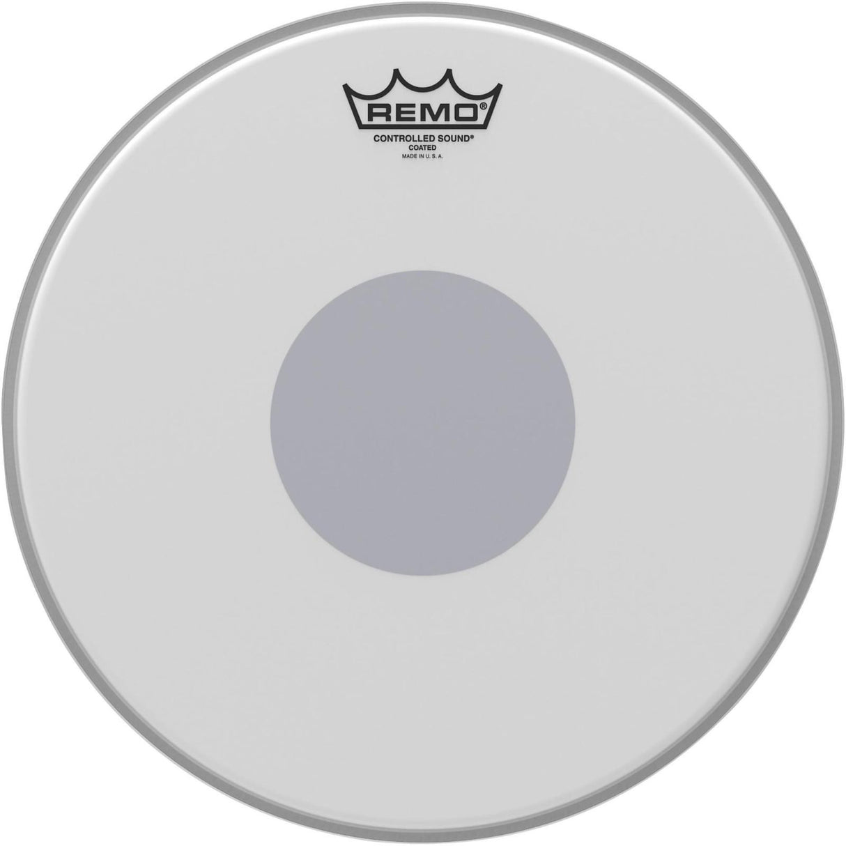 Remo Batter, Controlled Sound Coated, 13" Black Dot On Bottom