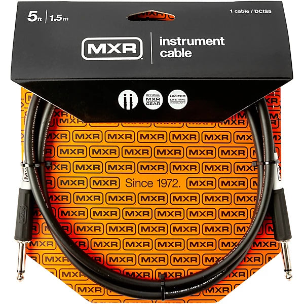 MXR 5' Standard Instrument Cable - Straight/Straight