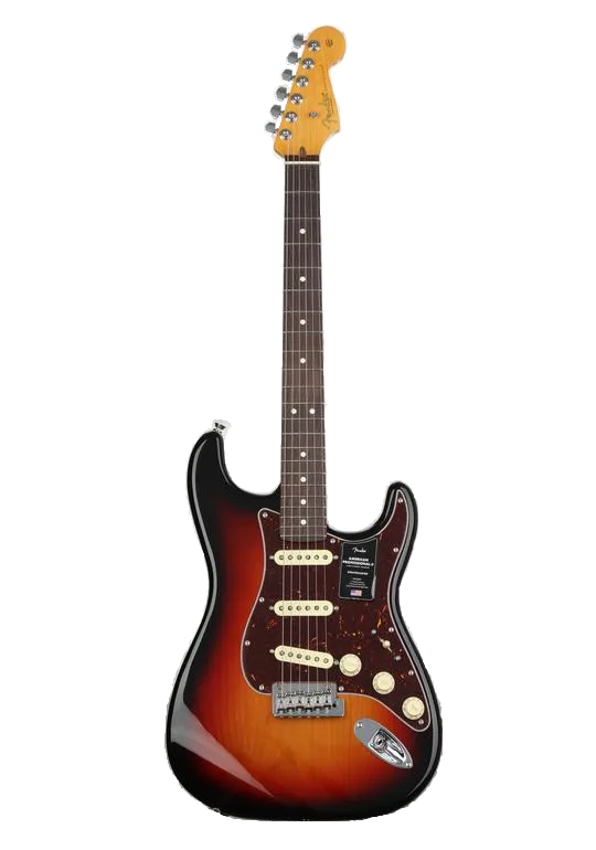 Fender American Pro II Stratocaster HSS Rosewood Neck - 3 Tone Sunburst