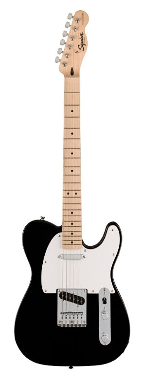 SQUIER SONIC® TELECASTER®  Maple Fingerboard, White Pickguard, Black