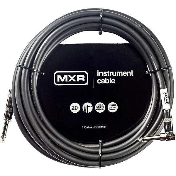 MXR 20' Standard Instrument Cable - Right/Straight
